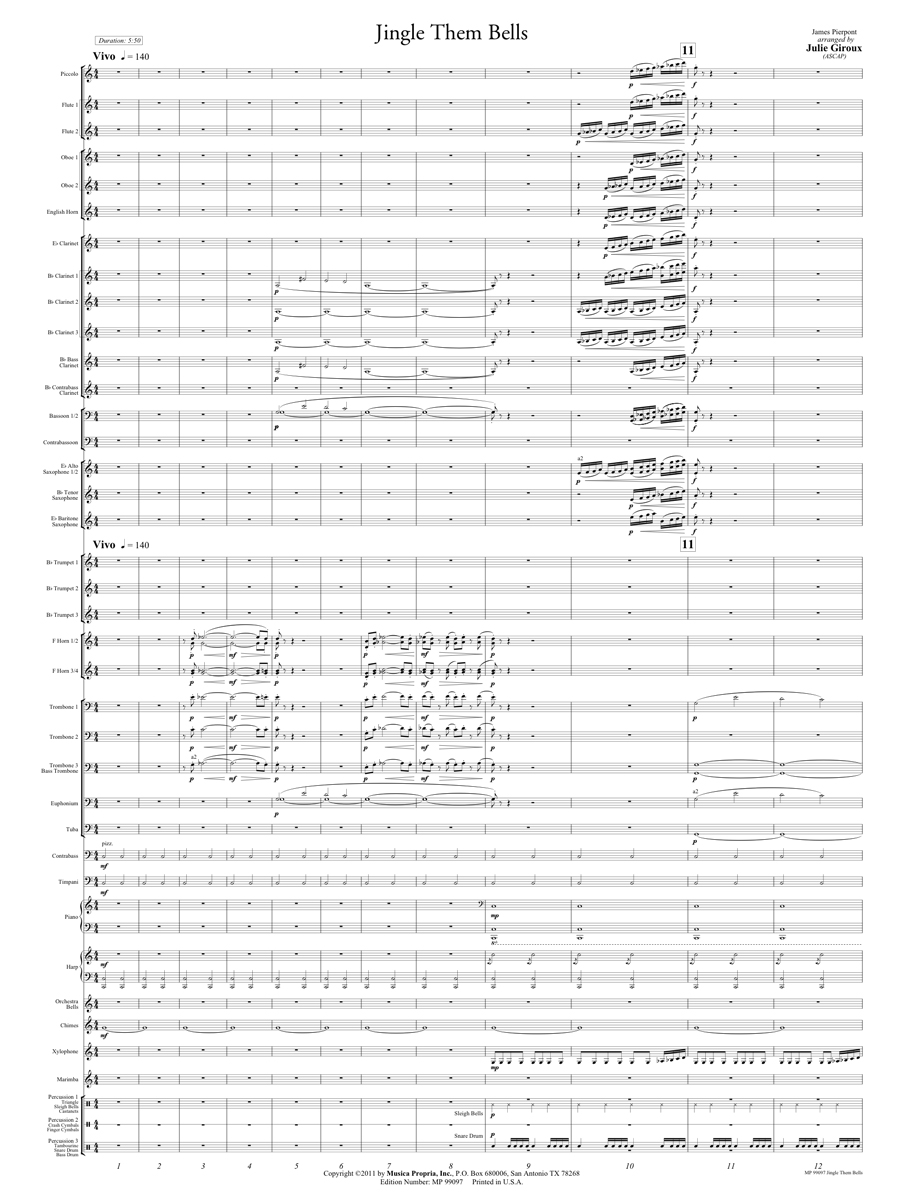 Jingle Them Bells Score page 1