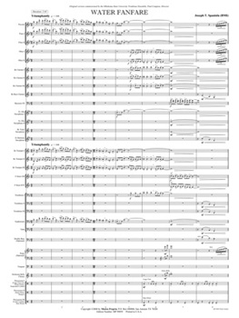 Water Fanfare Score